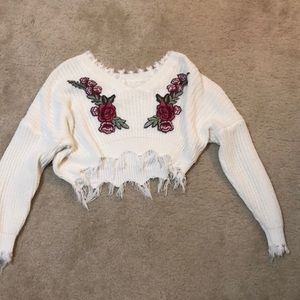 Cropped blouse